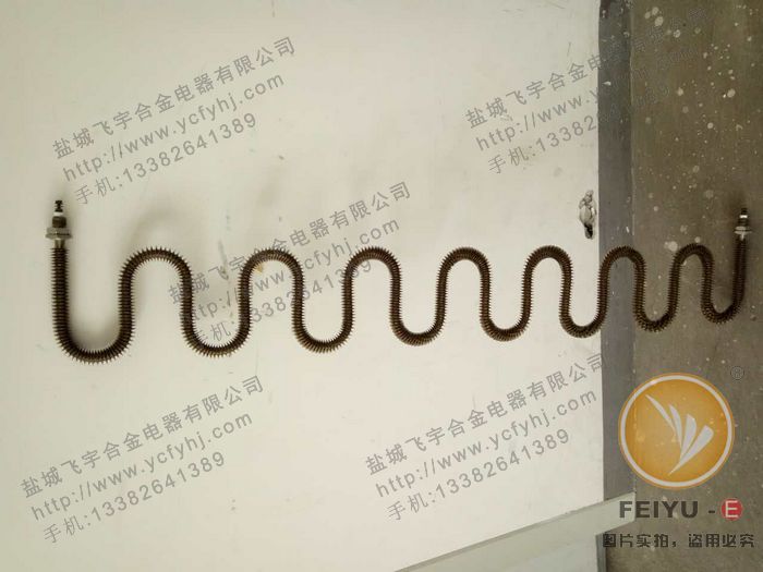 熱風(fēng)道翅片電加熱管實(shí)拍照片，盜用必究！